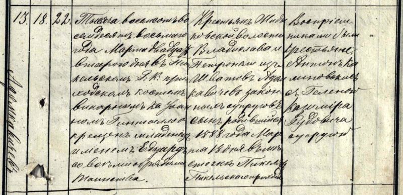 Vaizdas:Edvardo Adamkavičiaus krikšto metrikas.jpg