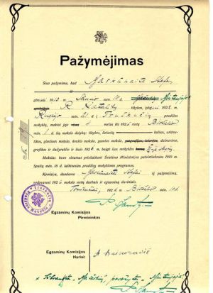 Troskuciu prad. m-klos pazymejimas 1926 m..jpg