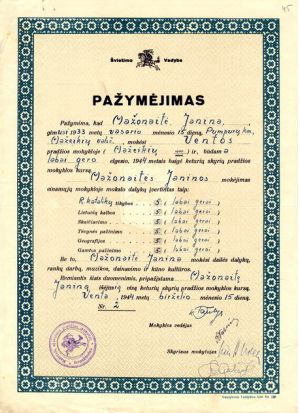 Ventos prad. m-klos pazymejimas 1944 m..jpg